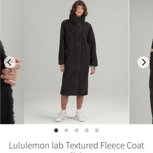 Lululemon Lab Textured Fleece Coat
